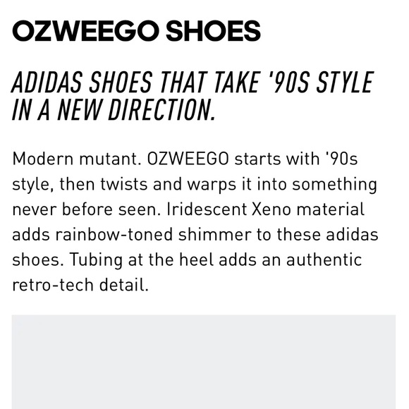 NWT Adidas Ozweego Crystal White - Picture 13 of 16